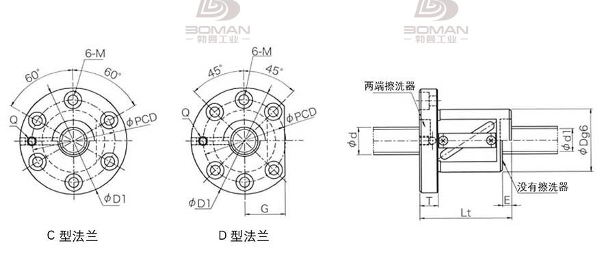 KURODA GR6312FS-DAPR 上海黑田精工丝杆